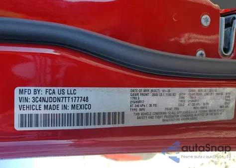 2026 Jeep Compass Trailhawk z USA, uszkodzony, nr VIN 3C4NJDDN7TT177748